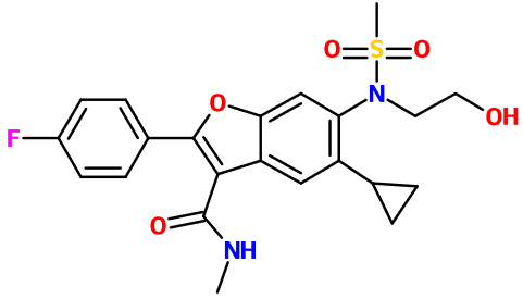 (图片) MC003851 Nesbuvir (HCV-796; VB-19796)
